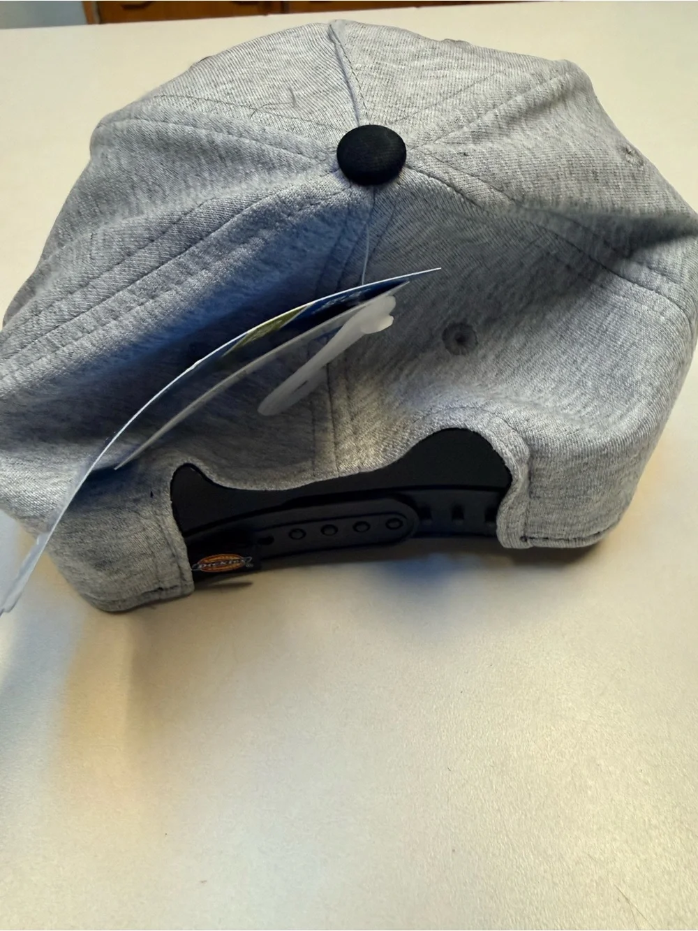Dickies Boys Snapback Baseball Cap Gray/Black NWT Youth Size 8-12 Adjustable